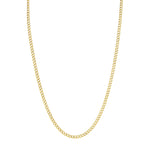 MICHAEL M Men's 14K Yellow Gold / 16" Curb Chain 5mm MC110-5
