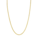 MICHAEL M Men's 14K Yellow Gold / 16" Curb Chain 5mm MC110-5