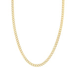 MICHAEL M Men's 14K Yellow Gold / 16" Curb Chain 6mm MC110-6
