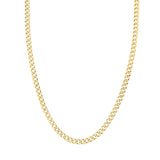 MICHAEL M Men's 14K Yellow Gold / 16" Curb Chain 6mm MC110-6