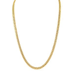 MICHAEL M Men's 14K Yellow Gold / 22" 6.5mm Cuban Chain MC201