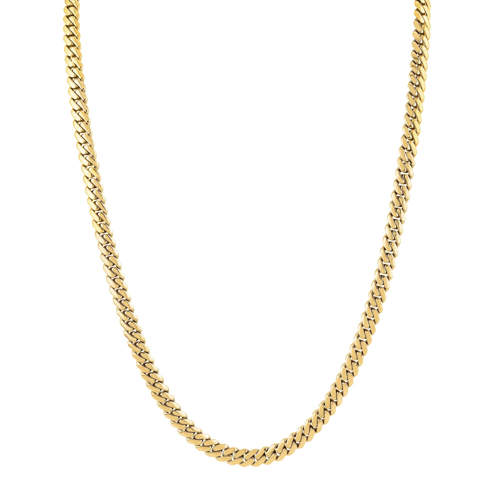 MICHAEL M Men's 14K Yellow Gold / 22" 8mm Cuban Chain MC202