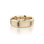 MICHAEL M Men's 14K Yellow Gold / 7 Men's Band MB102 MB-102YG14K