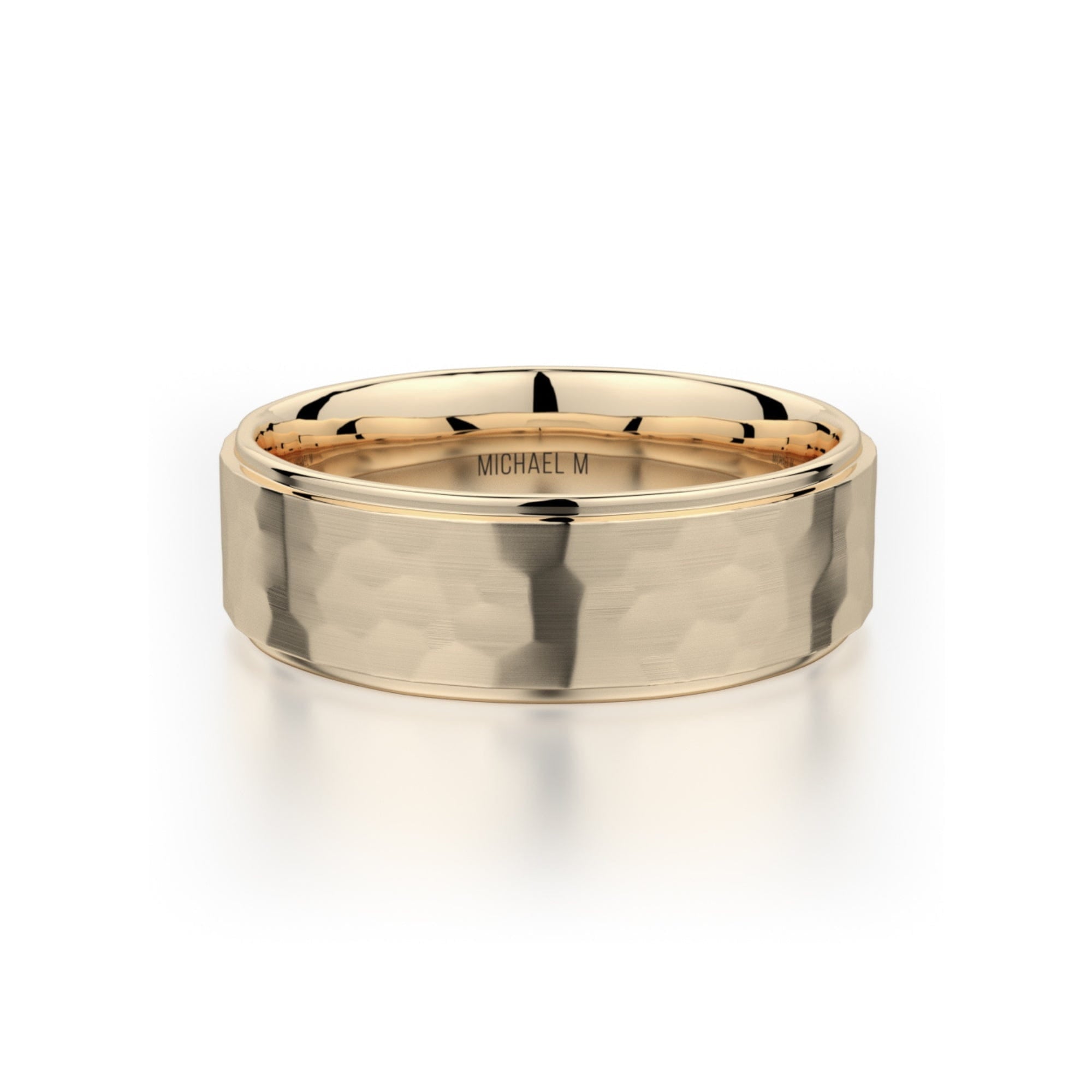MICHAEL M Men's 14K Yellow Gold / 7 Men's Band MB113 MB-113YG14K