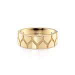 MICHAEL M Men's 14K Yellow Gold / 7 Men's Band MB117