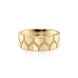 MICHAEL M Men's 14K Yellow Gold / 7 Men's Band MB117