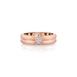 MICHAEL M Men's 18K Rose Gold / 7 Men's Band MB128 High Polished MB128-HP