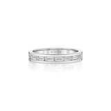MICHAEL M Men's 18K White Gold / 7 Men's Band MB127 MB127