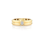 MICHAEL M Men's 18K Yellow Gold / 7 Men's Band MB128 High Polished MB128-HP