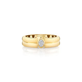 MICHAEL M Men's 18K Yellow Gold / 7 Men's Band MB128 High Polished MB128-HP