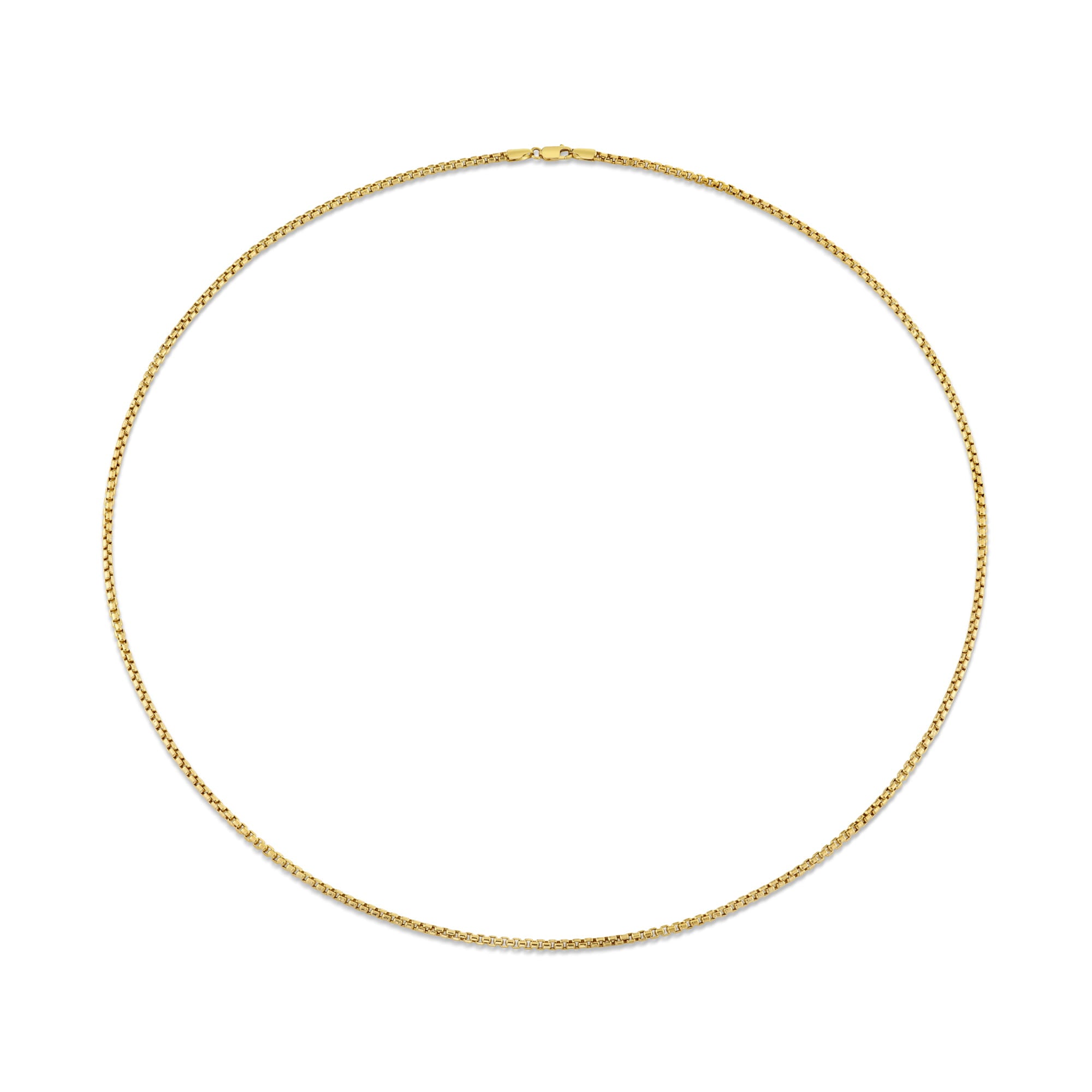 MICHAEL M Men's 2.5mm Rounded Box Chain