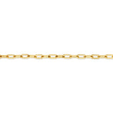 MICHAEL M Men's 3mm Paper Clip Link Bracelet