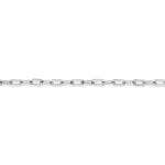 MICHAEL M Men's 3mm Paper Clip Link Bracelet