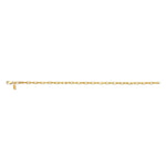 MICHAEL M Men's 3mm Paper Clip Link Bracelet