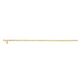 MICHAEL M Men's 3mm Paper Clip Link Bracelet