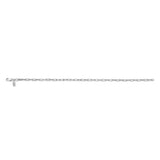 MICHAEL M Men's 3mm Paper Clip Link Bracelet