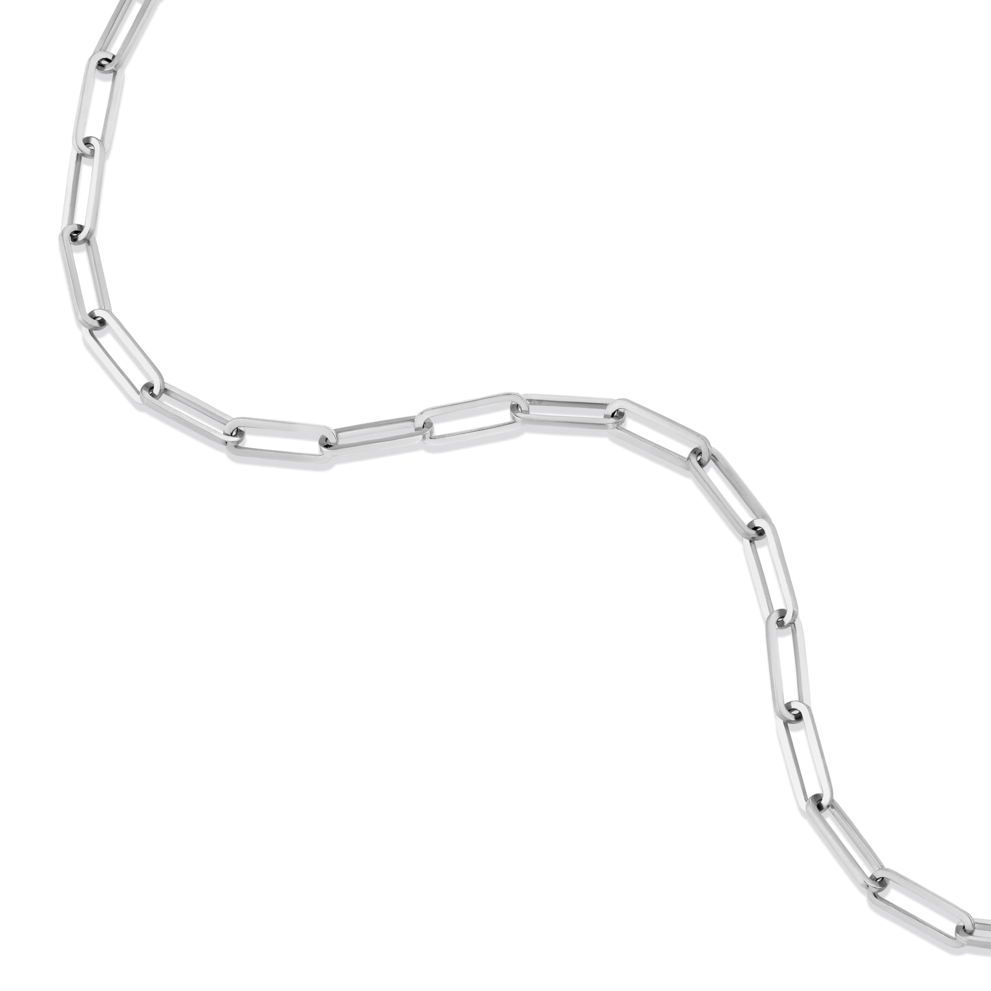 MICHAEL M Men's 3mm Solid Link Chain
