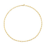 MICHAEL M Men's 3mm Solid Link Chain