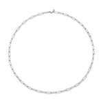 MICHAEL M Men's 3mm Solid Link Chain