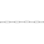 MICHAEL M Men's 4.5mm Elongated Paper Clip Link Bracelet