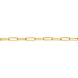 MICHAEL M Men's 4.5mm Elongated Paper Clip Link Bracelet