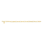 MICHAEL M Men's 4.5mm Elongated Paper Clip Link Bracelet