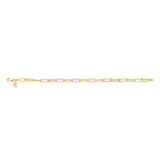 MICHAEL M Men's 4.5mm Elongated Paper Clip Link Bracelet