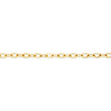 MICHAEL M Men's 4mm Short Paper Clip Link Bracelet
