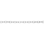 MICHAEL M Men's 4mm Short Paper Clip Link Bracelet