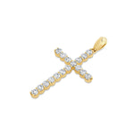 MICHAEL M Men's *check pricing Large Classic Diamond Cross Pendant