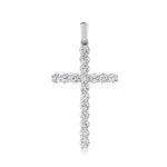 MICHAEL M Men's *check pricing Large Classic Diamond Cross Pendant