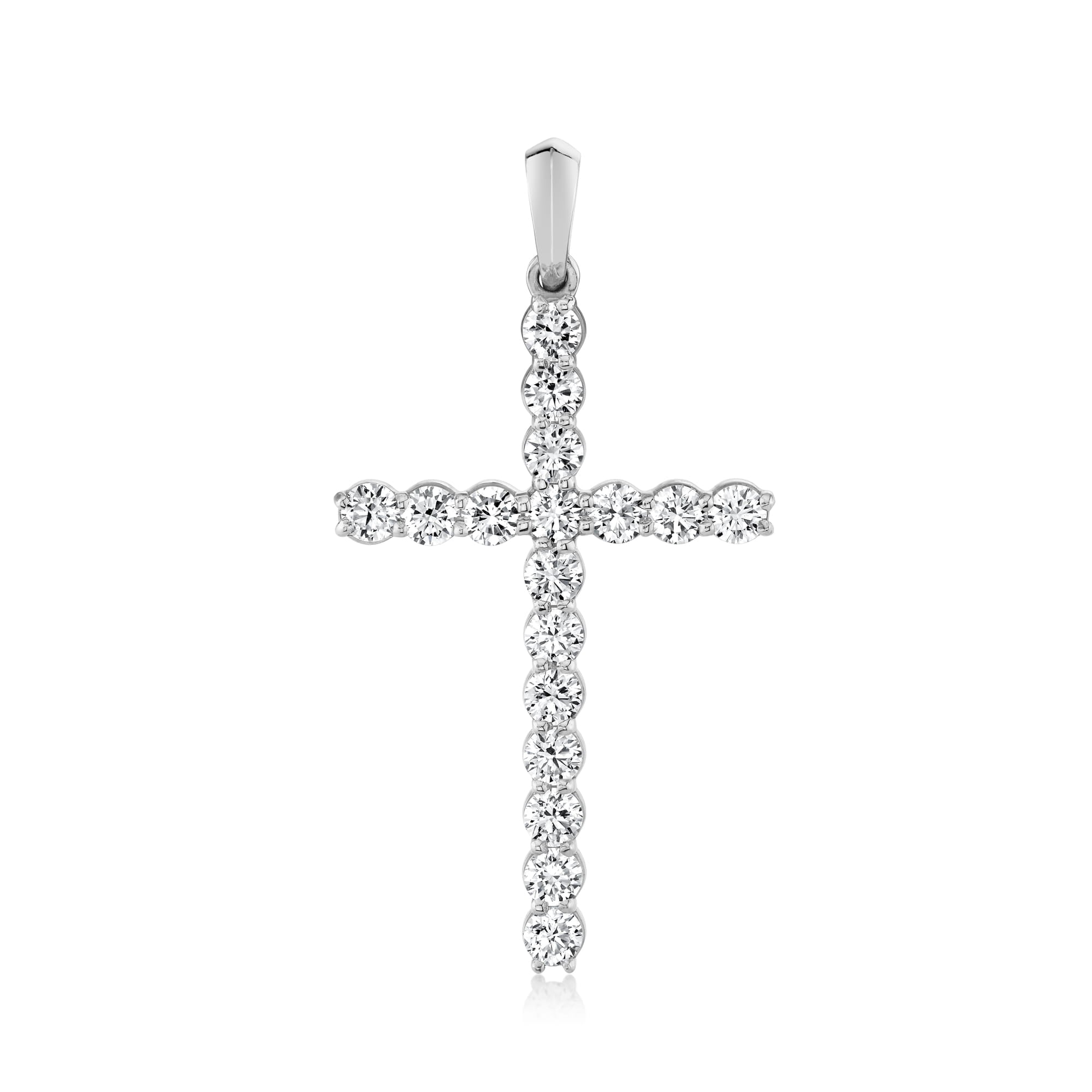 MICHAEL M Men's *check pricing Large Classic Diamond Cross Pendant
