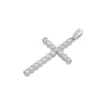 MICHAEL M Men's *check pricing Large Classic Diamond Cross Pendant