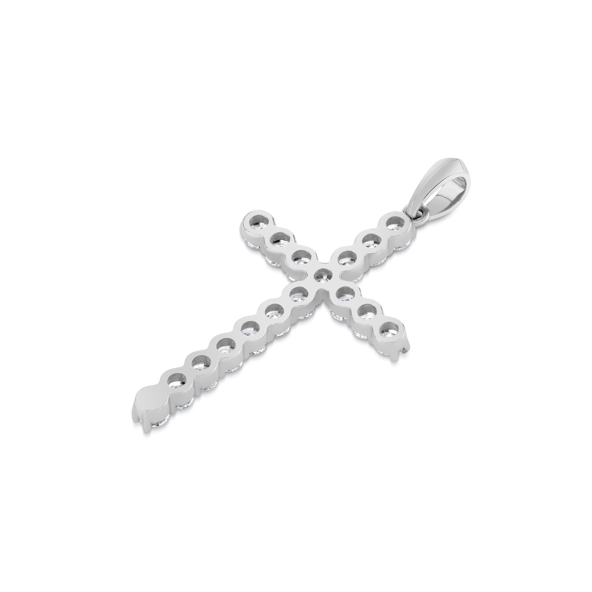 MICHAEL M Men's *check pricing Large Classic Diamond Cross Pendant