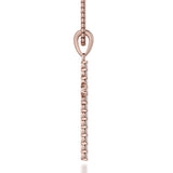 MICHAEL M Men's Classic Diamond Cross Necklace