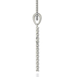 MICHAEL M Men's Classic Diamond Cross Necklace