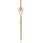 MICHAEL M Men's Classic Diamond Cross Necklace