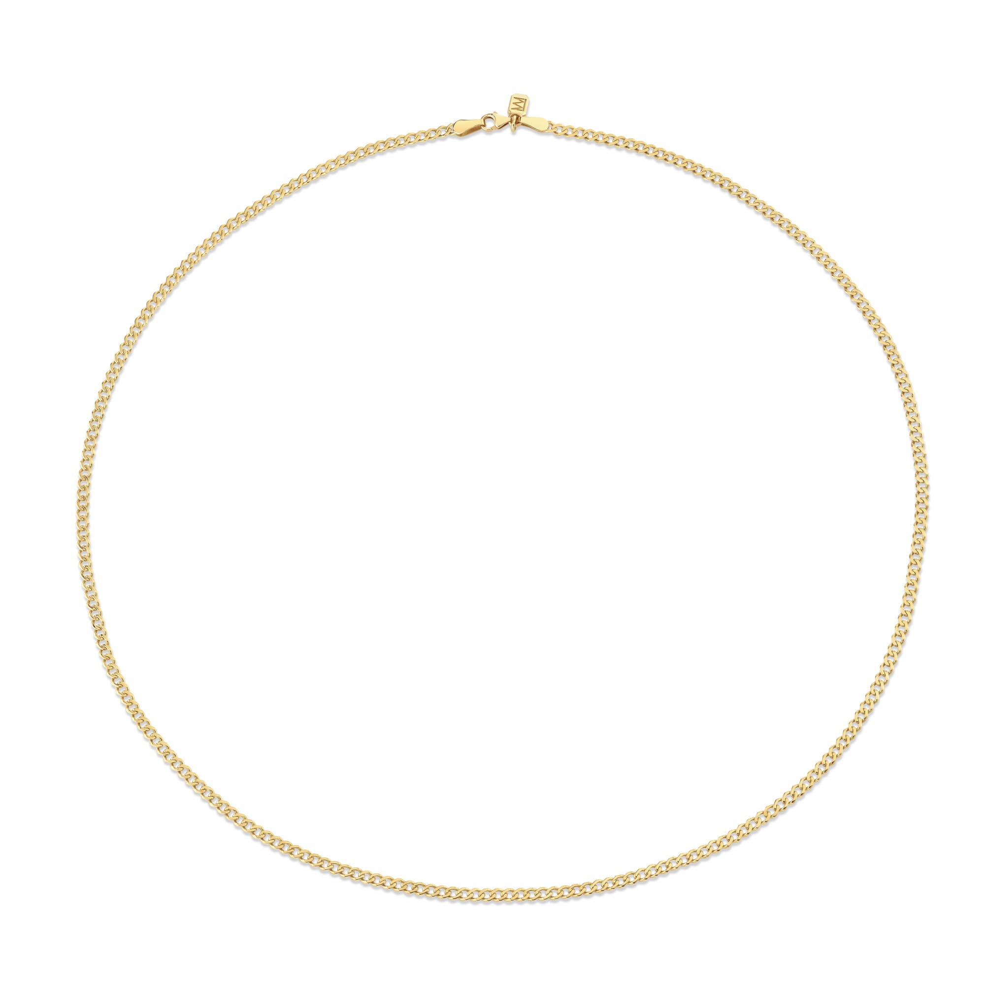 MICHAEL M Men's Curb Chain 4mm
