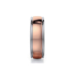 MICHAEL M Men's Men's Band MB106 Two-Tone