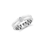 MICHAEL M Men's Men's Band MB128 High Polished