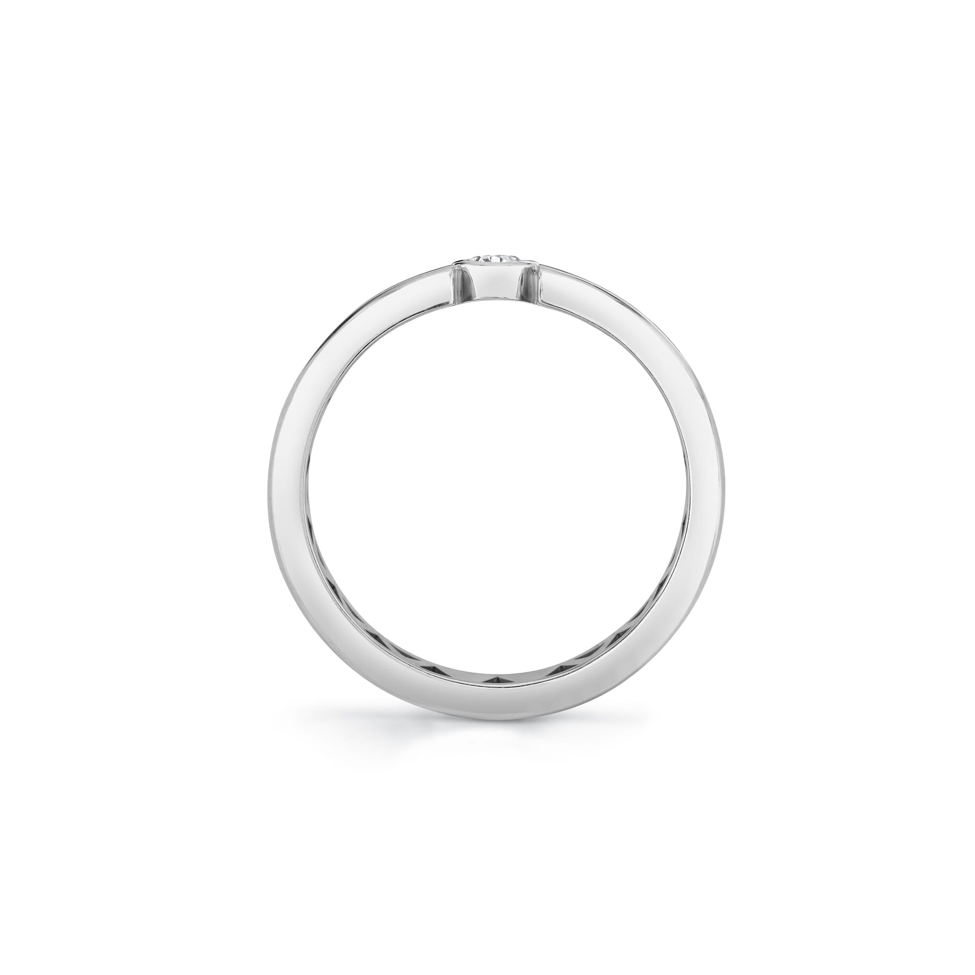 MICHAEL M Men's Men's Band MB128 High Polished