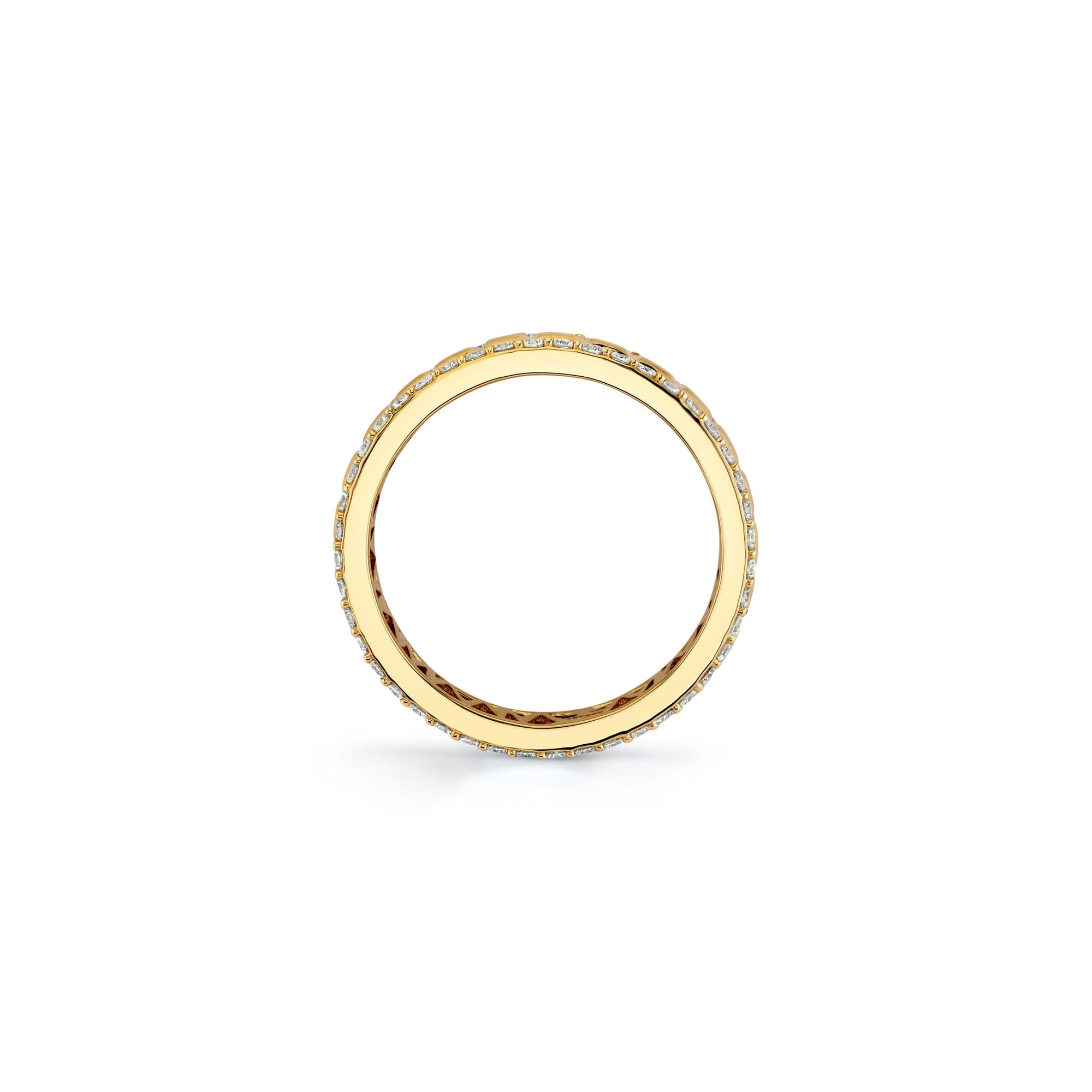 MICHAEL M Men's Men's Block Pave Band