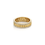 MICHAEL M Men's Men's Block Pave Band