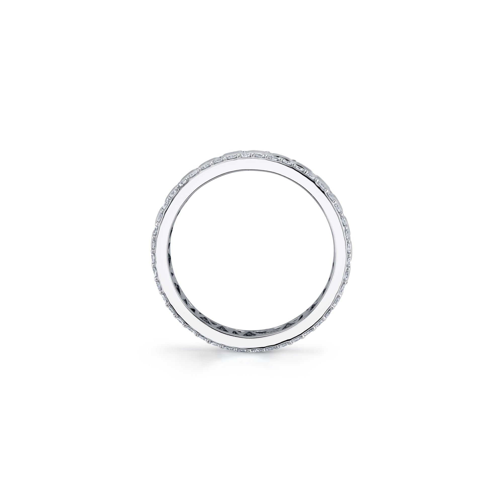 MICHAEL M Men's Men's Block Pave Band