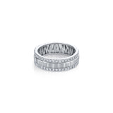 MICHAEL M Men's Men's Block Pave Band
