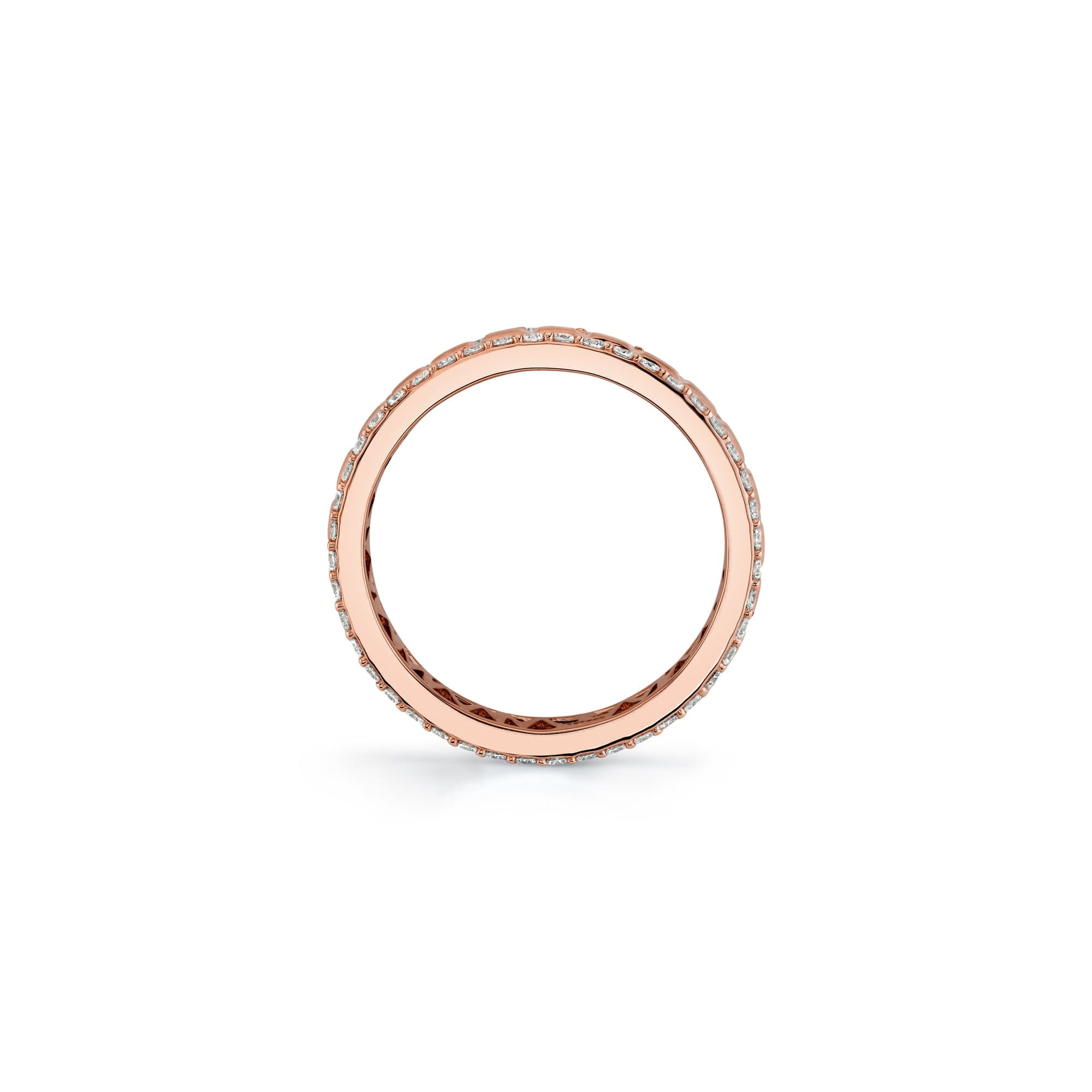 MICHAEL M Men's Men's Block Pave Band