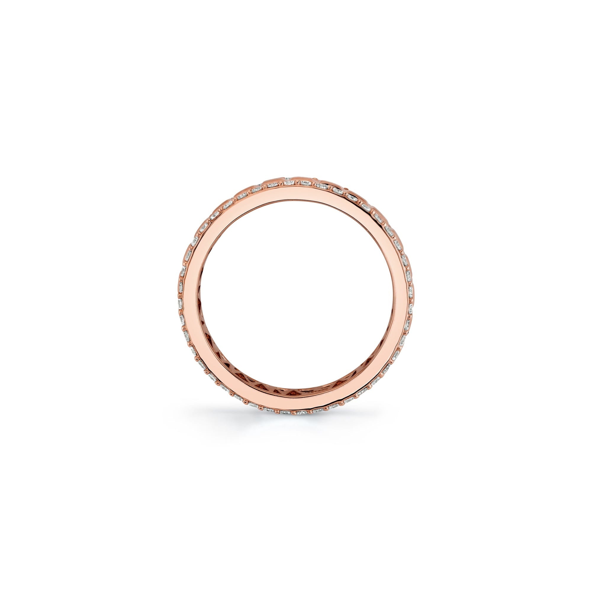 MICHAEL M Men's Men's Block Pave Band
