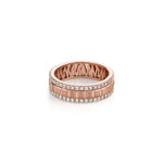 MICHAEL M Men's Men's Block Pave Band