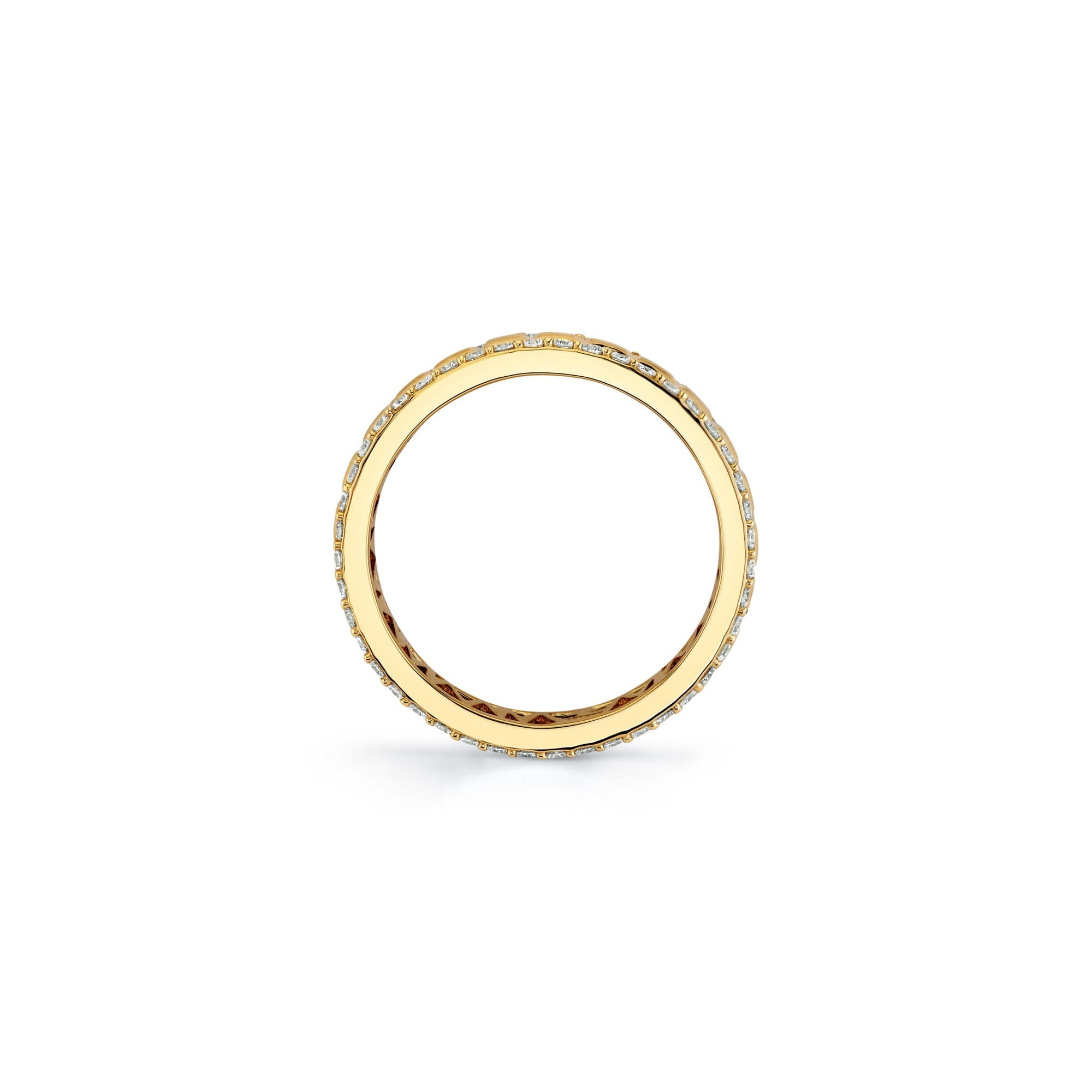 MICHAEL M Men's Men's Block Pave Band