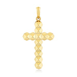 MICHAEL M Men's Men's Bold 3D Tetra Cross Pendant